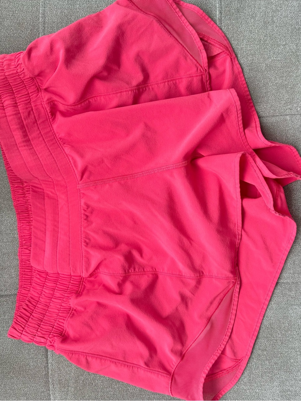 lululemon athletica Bright Pink Running Shorts size 10